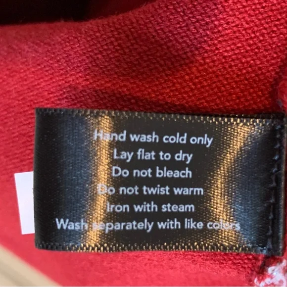 Boston Proper red holiday sweater dress. Size M. Like new. - Picture 7 of 7